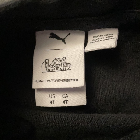 Puma LOL t shirt size 4T - Picture 4 of 5